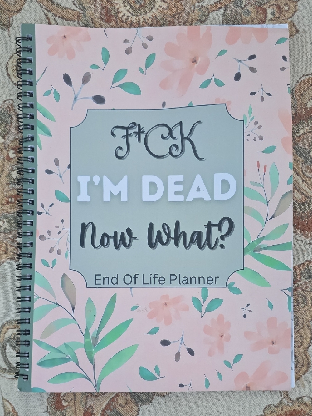 Life Planner - Floral Pink Cover